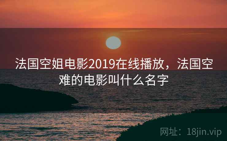 法国空姐电影2019在线播放，法国空难的电影叫什么名字